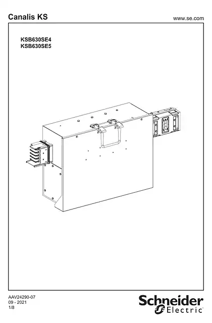 schneider施耐德KSB630SE. - 630A TAP-OFF UNIT FUSE - 说明页